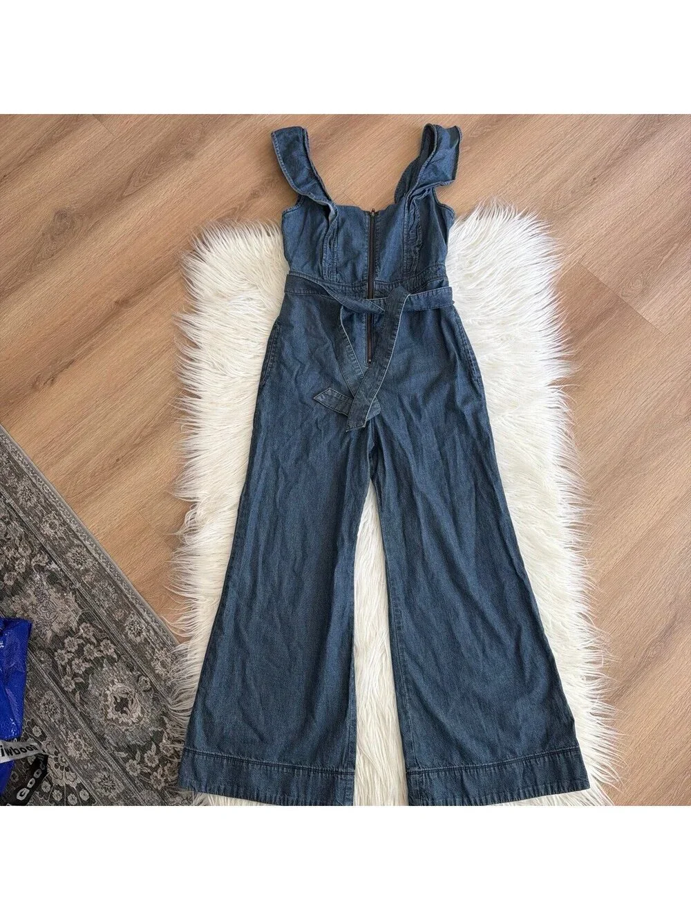 Free People Denim Jumpsuit size 0